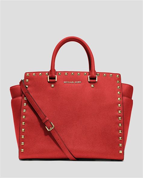 michael kors north south tote selma|Michael Kors large selma bag.